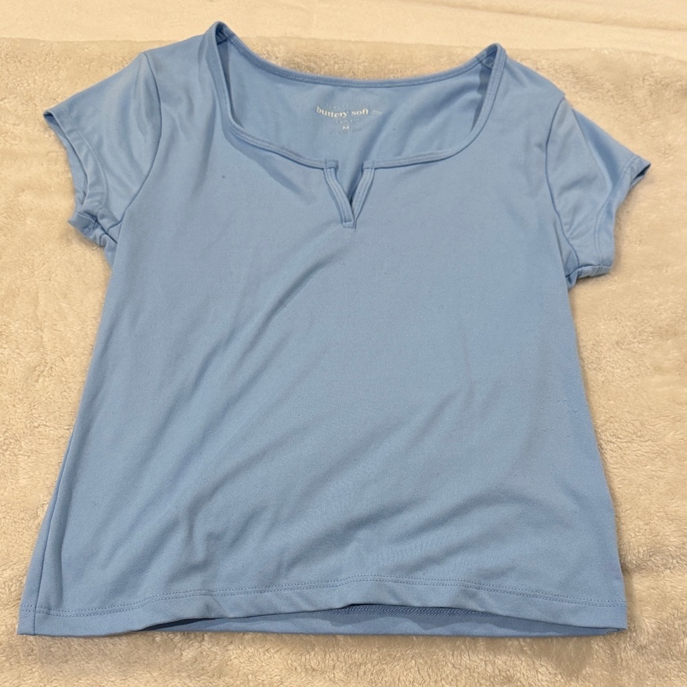 Aeropostale Light Blue Short Sleeve Tee